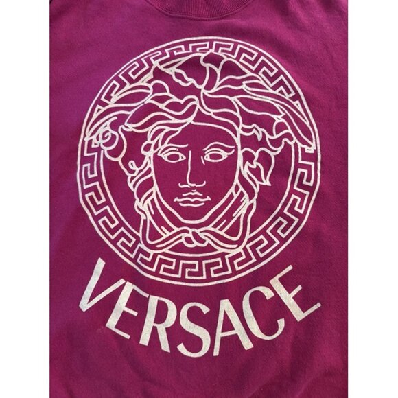 "VERSACE" Vintage Hanes Sweatshirt M - Picture 4 of 7